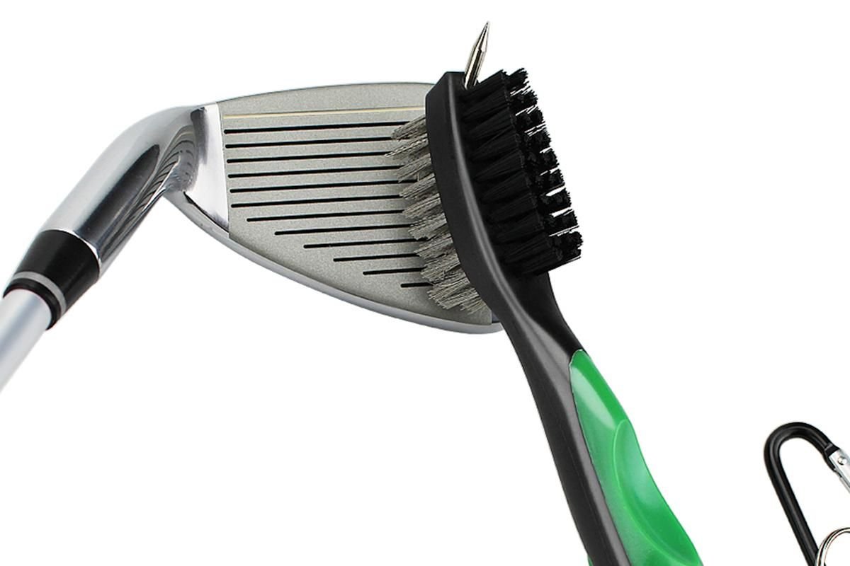 Golf Club Cleaning Brush Reel Groove Cleaner Tool -Green 3 Golf Club Cleaning Brush Reel Groove Cleaner Tool -Green - image 3