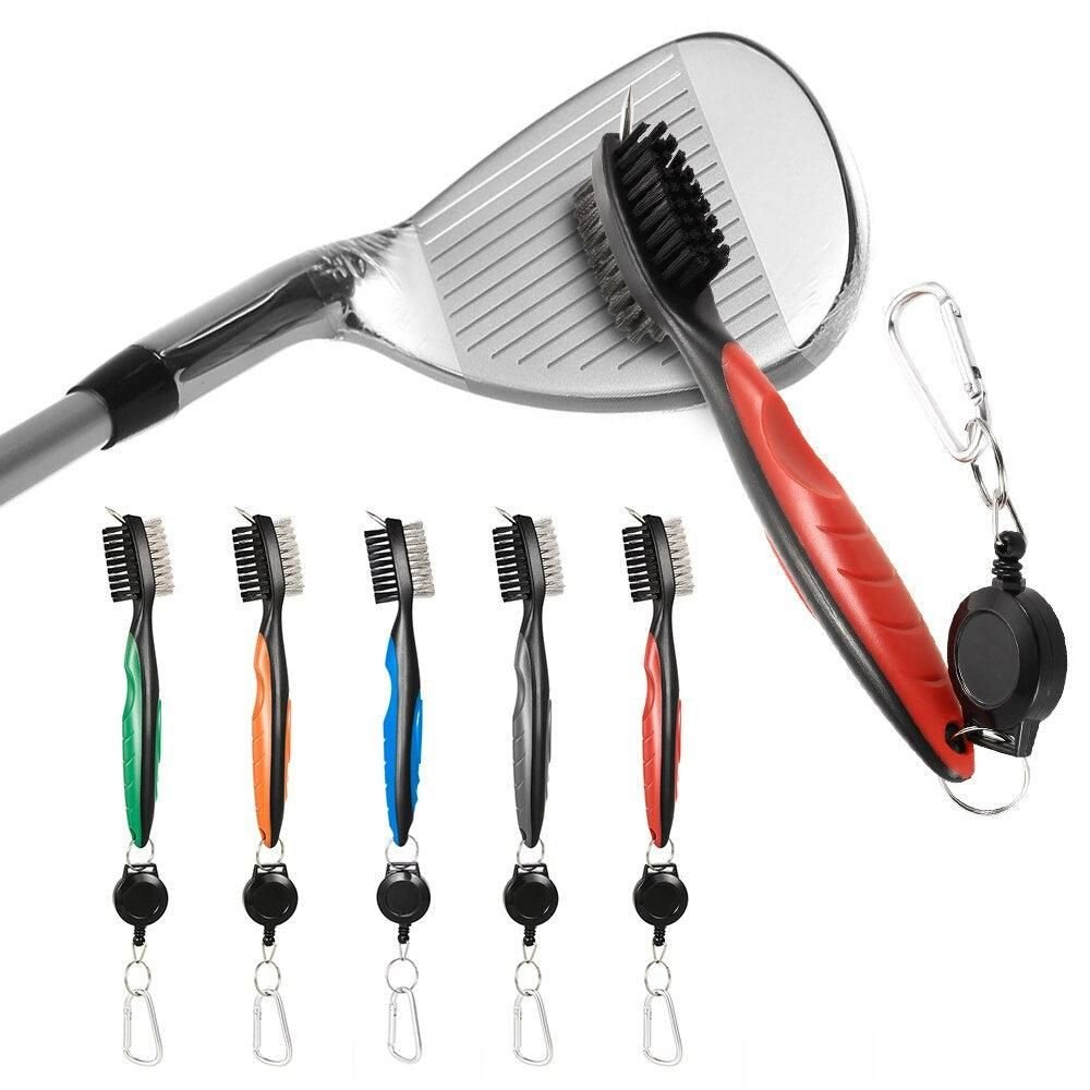 Golf Club Cleaning Brush Reel Groove Cleaner Tool -Green 5 Golf Club Cleaning Brush Reel Groove Cleaner Tool -Green - image 5