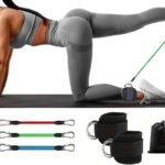 6Pcs Ankle Resistance Bands Ankle Bands for Working Out with Cuffs Resistance Bands -Mixed Color