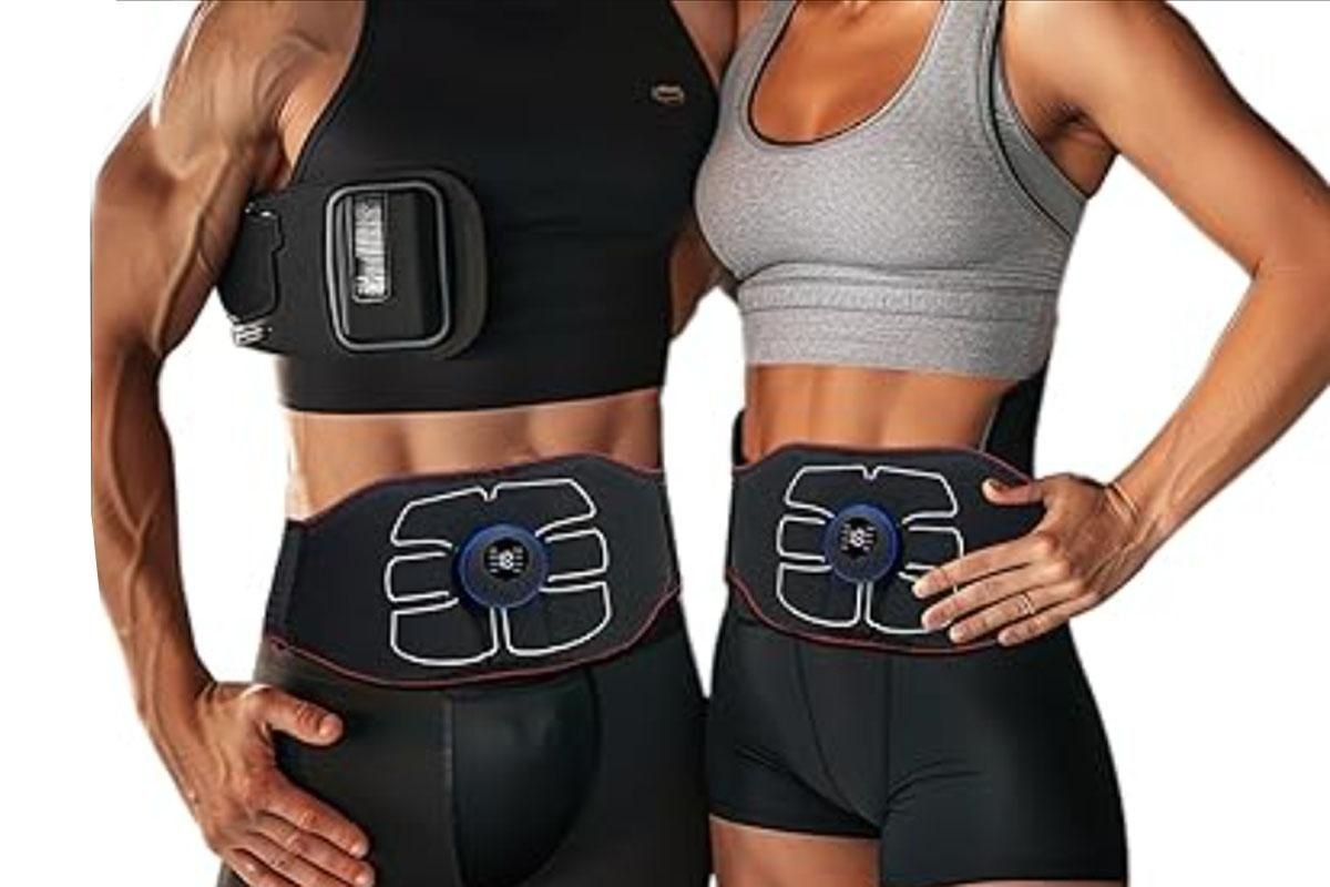 ABS Stimulator EMS Abdominal Muscle Trainer Smart Toning Belt for Home Workouts - L 4 ABS Stimulator EMS Abdominal Muscle Trainer Smart Toning Belt for Home Workouts – L - image 4