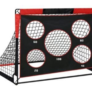 Soccer Goals for Backyard Set Portable Soccer Goal Training Equipment Pop Up Soccer Net for Youth Outdoor Games