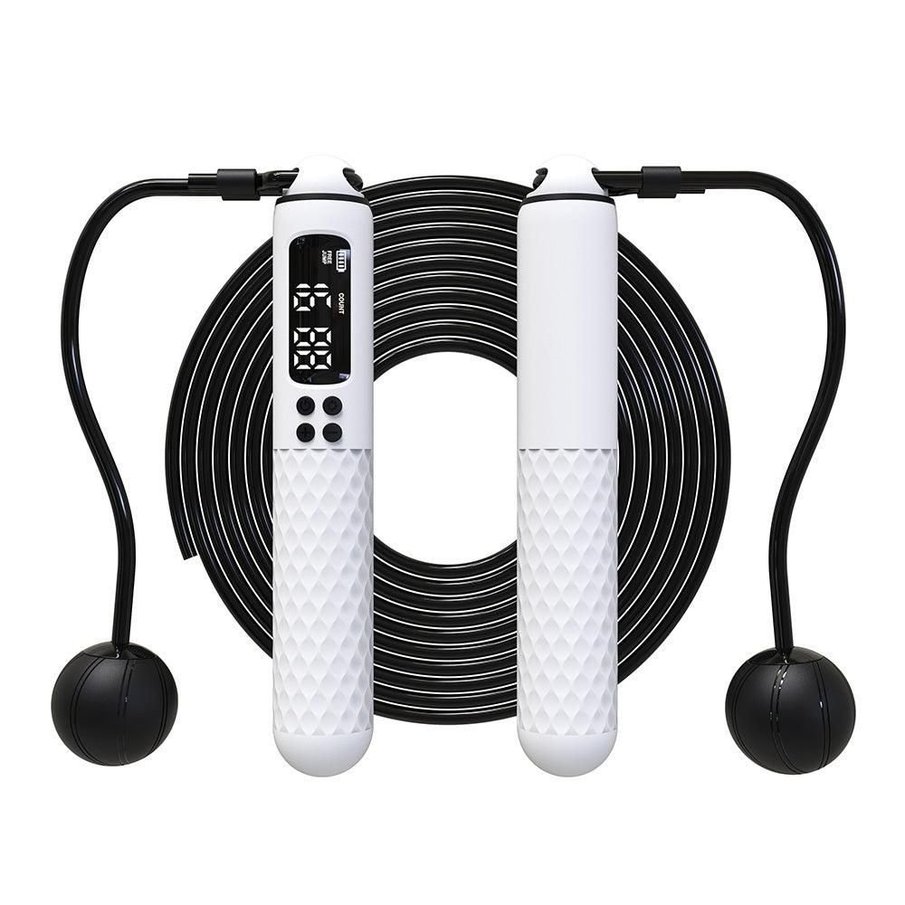Smart Digital Jump Rope for Accurately Counts Jumps Sets Goals and Monitors Progress -White 3 Smart Digital Jump Rope for Accurately Counts Jumps Sets Goals and Monitors Progress -White - image 3