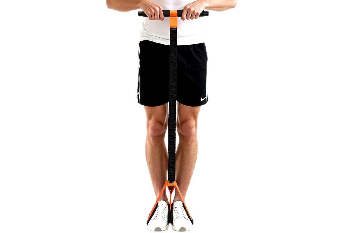 Pedal Resistance Band with Handle Home Exercise 55lbs 3 Pedal Resistance Band with Handle Home Exercise 55lbs - image 3