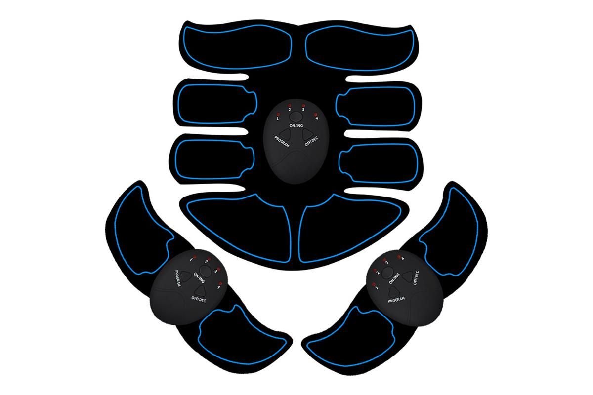 3Pcs Muscle Training ABS Stimulator Stimulator -Blue 2 3Pcs Muscle Training ABS Stimulator Stimulator -Blue - image 2