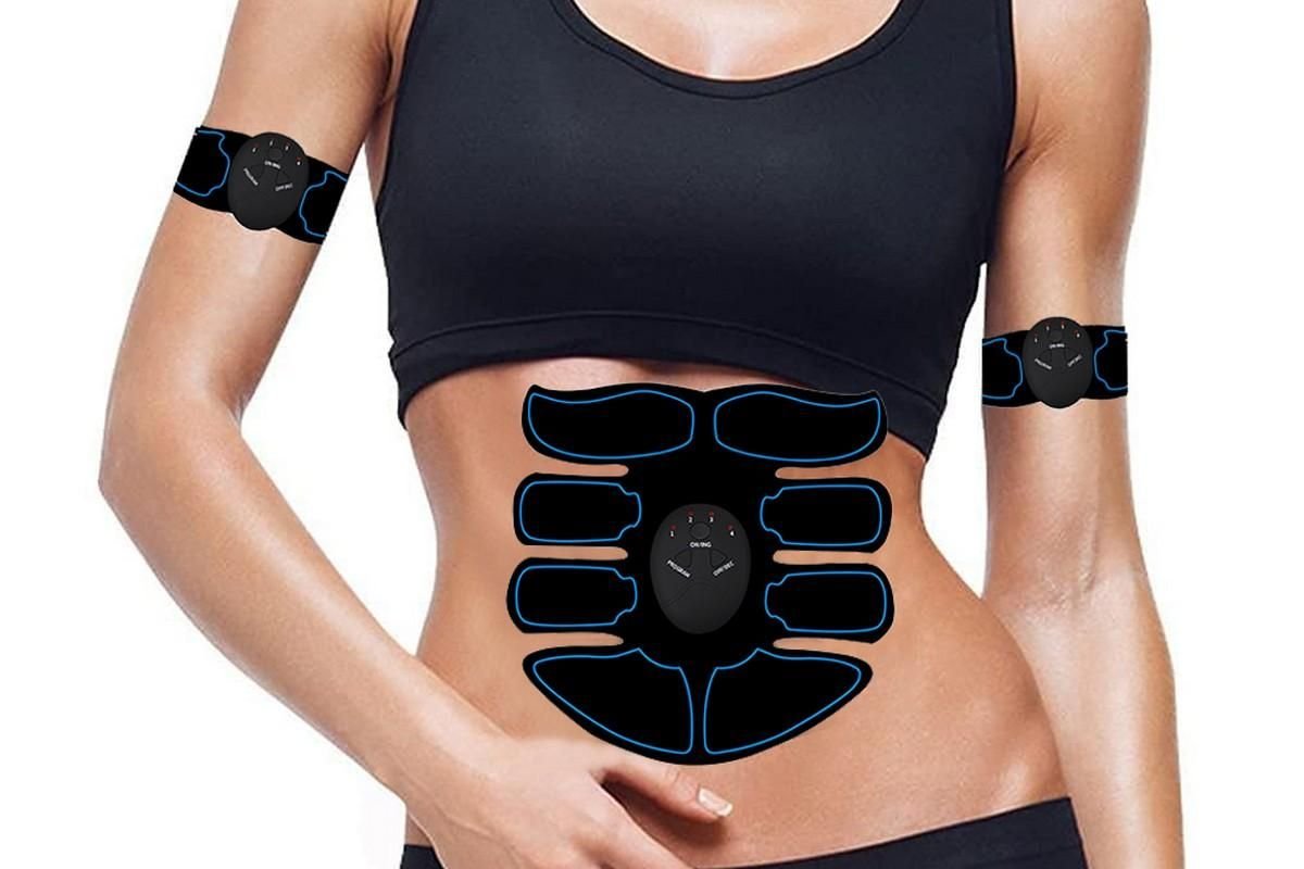 3Pcs Muscle Training ABS Stimulator Stimulator -Blue 3 3Pcs Muscle Training ABS Stimulator Stimulator -Blue - image 3