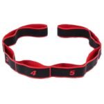8 Level Yoga Resistance Bands Set 3 Pack Elastic Fitness Stretch Bands