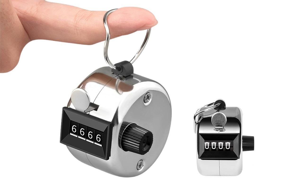 4 Digit Number Clicker Golf Hand Tally Counter 1 4 Digit Number Clicker Golf Hand Tally Counter