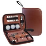 Portable Golf Accessories Set Tool Kit with Carrying Case