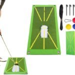 Golf Training Mat Set for Swing Detection