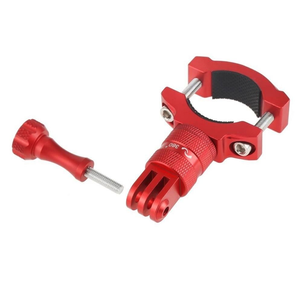360-Degree Rotating Bike Handlebar Mount for GoPro Hero 13 12 11 Cameras Red 4 360-Degree Rotating Bike Handlebar Mount for GoPro Hero 13 12 11 Cameras Red - image 4