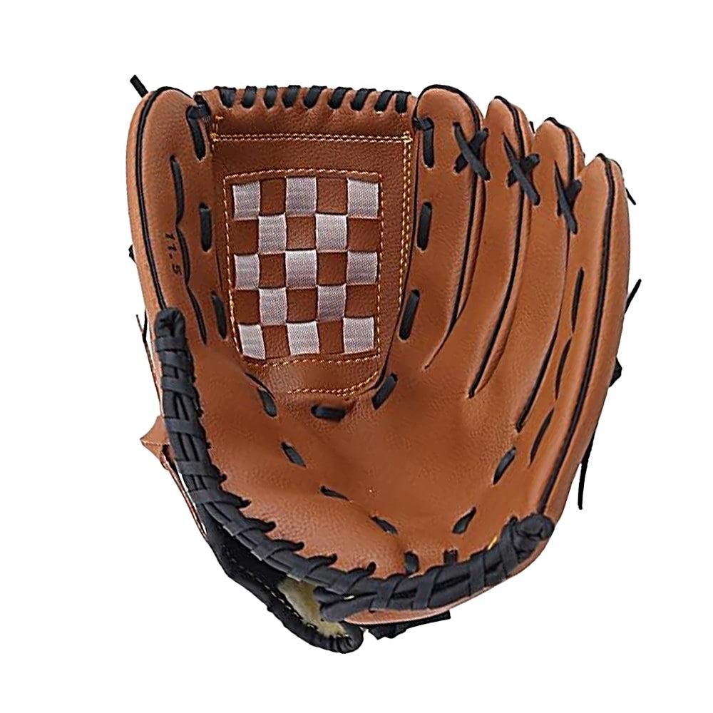 1X Baseball Glove Softball Training Mitt Left Hand Gloves for Adult Brown - S 3 1X Baseball Glove Softball Training Mitt Left Hand Gloves for Adult Brown – S - image 3