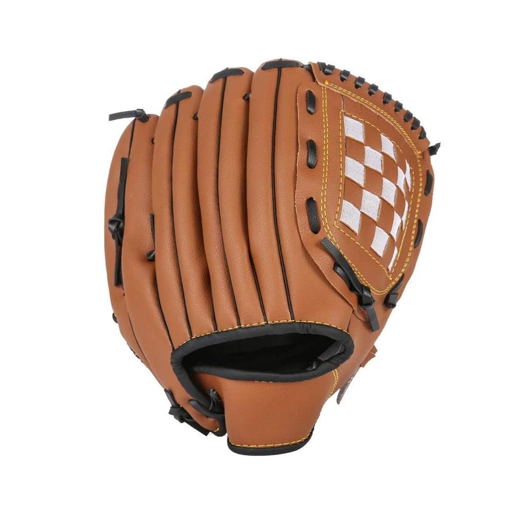 1X Baseball Glove Softball Training Mitt Left Hand Gloves for Adult Brown - S 4 1X Baseball Glove Softball Training Mitt Left Hand Gloves for Adult Brown – S - image 4