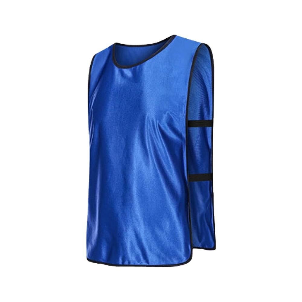 4Pcs Scrimmage Training Vest Team Sports Games Practice Jersey Blue 4 4Pcs Scrimmage Training Vest Team Sports Games Practice Jersey Blue - Image 4