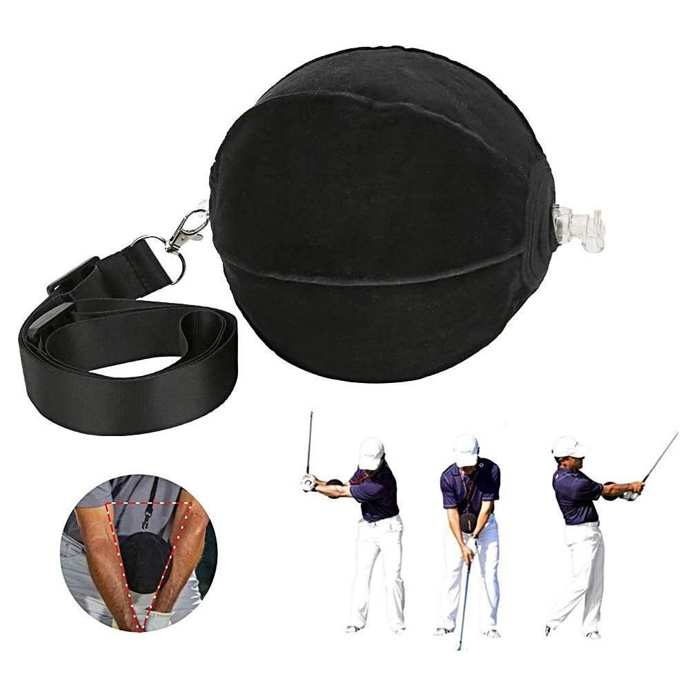 Inflatable Golf Impact Ball Golf Swing Trainer Aid Pratice Posture Correction Adjustable Arm Motion Guide 1 Inflatable Golf Impact Ball Golf Swing Trainer Aid Pratice Posture Correction Adjustable Arm Motion Guide