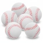 Soft PU Training Baseball 6Pcs Indoor Lightweight Pract Sports Ball Set