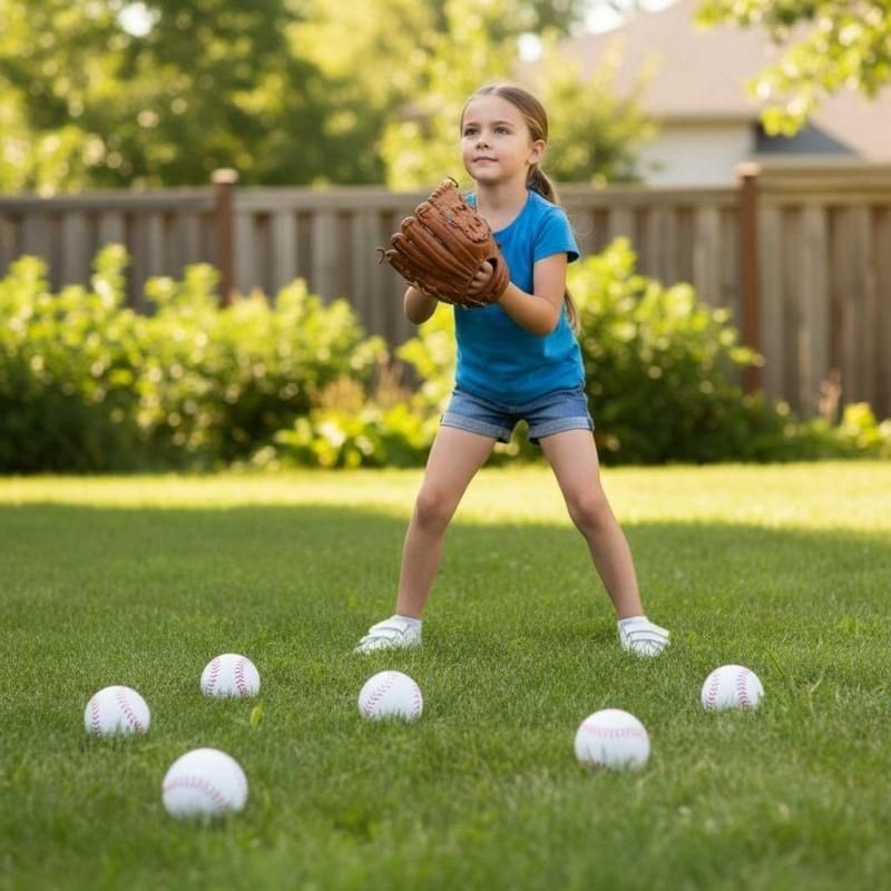 Soft PU Training Baseball 6Pcs Indoor Lightweight Pract Sports Ball Set 3 Soft PU Training Baseball 6Pcs Indoor Lightweight Pract Sports Ball Set - image 3