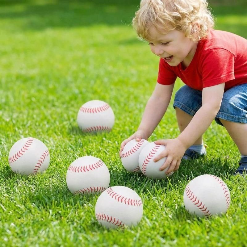 Soft PU Training Baseball 6Pcs Indoor Lightweight Pract Sports Ball Set 5 Soft PU Training Baseball 6Pcs Indoor Lightweight Pract Sports Ball Set - image 5