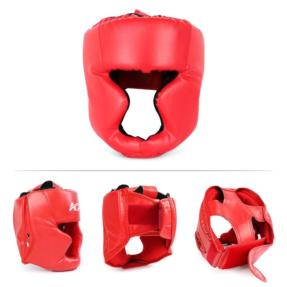 Kickboxing Head Gear for Adults/ MMA Training Spng Maal Arts Boxing Helmet - Black L 2 Kickboxing Head Gear for Adults/ MMA Training Spng Maal Arts Boxing Helmet – Black L - image 2
