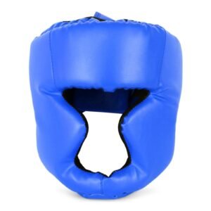 Kickboxing Head Gear for Adults/ MMA Training Spng Maal Arts Boxing Helmet – Blue S