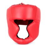Kickboxing Head Gear for Adults/ MMA Training Spng Maal Arts Boxing Helmet – Red L