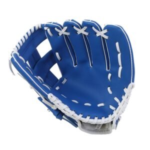 Left Hand Baseball Softball Glove, Training Beginner Mitt for Youth and Adult Players – L