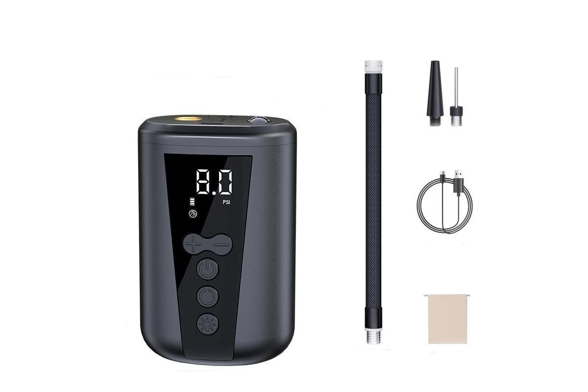 Electric Ball Pump with LCD Display Preset Pressure for Basketball Soccer 1 Electric Ball Pump with LCD Display Preset Pressure for Basketball Soccer
