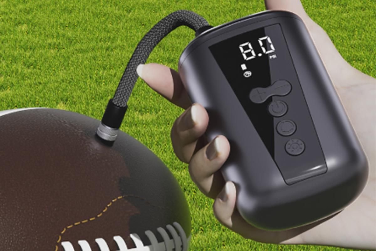 Electric Ball Pump with LCD Display Preset Pressure for Basketball Soccer 5 Electric Ball Pump with LCD Display Preset Pressure for Basketball Soccer - Image 5