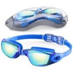Swim Goggles, Swimming Goggles No Leaking Full Protection Adult Men Women Youth