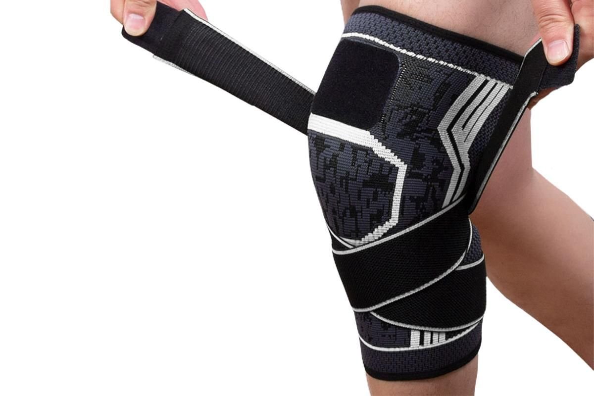 2Pcs Men Women Knee Compression Sleeve For Knee Pain Relief Supportive Knee Sleeve-Grey 2XL 3 2Pcs Men Women Knee Compression Sleeve For Knee Pain Relief Supportive Knee Sleeve-Grey 2XL - image 3