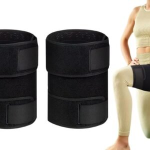 2Pcs Thigh Wrap Support Thigh Brace Adjustable Sleeve Support For Workouts