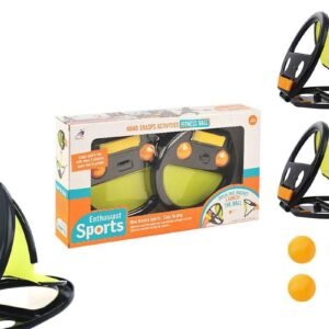 Toss And Catch Ball Set Interactive Throw And Catch Ball Hand Grip Racket With Balls