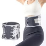 Adjustable Lumbar Support Belt Lower Back Brace With Lumbar Pad Waist Belt – XL