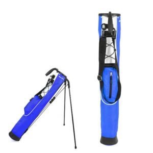 Lightweight Golf Stand Bag Portable Carry Bag for Driving Range – Blue