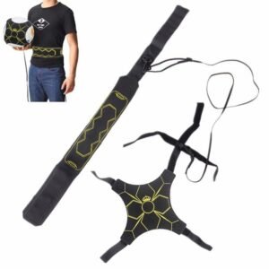 Soccer/Volleyball/Rugby Trainer Adjustable Waist Belt for Boys Girls Adults - Yellow