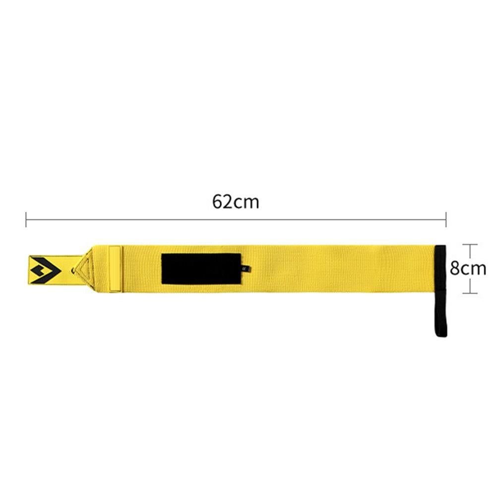 Wrist Wraps for Weightlifting and Working Out - Yellow 5 Wrist Wraps for Weightlifting and Working Out – Yellow - image 5
