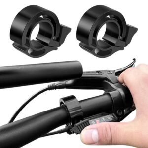 2 Pcs Bike Bell Adjustable Bike Ring Bell Aluminum Bike Ring