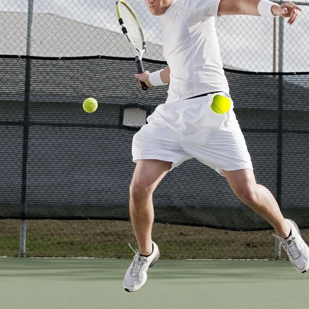 Transparent Plastic Tennis Ball Clip for Training 2 Transparent Plastic Tennis Ball Clip for Training - image 2