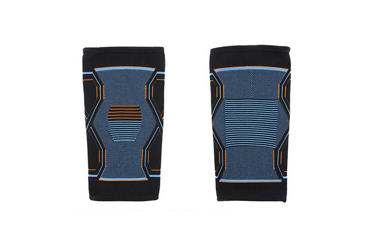 2-Pack Knitted Knee Support Sleeve Leg Brace for Gym Sports Running(S) 5 2-Pack Knitted Knee Support Sleeve Leg Brace for Gym Sports Running(S) - image 5
