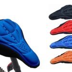 Bicycle Seat Cover with 3D Gel Padding (Blue)