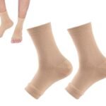 Compression Short Socks Ankle Support Socks -Nude / L