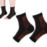 Compression Short Socks Ankle Support Socks -Orange / S