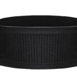 Invisible Running Waist Bag Belt Slim Running Belt Exercise Waist Belt Runner Belt for Running Walking Cycling Camping Gym -Black / M