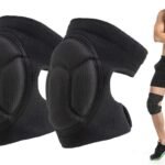 Knee Pads for Gardening Anti-Slip EVA Foam Cushioned Knee Protectors – Black & S
