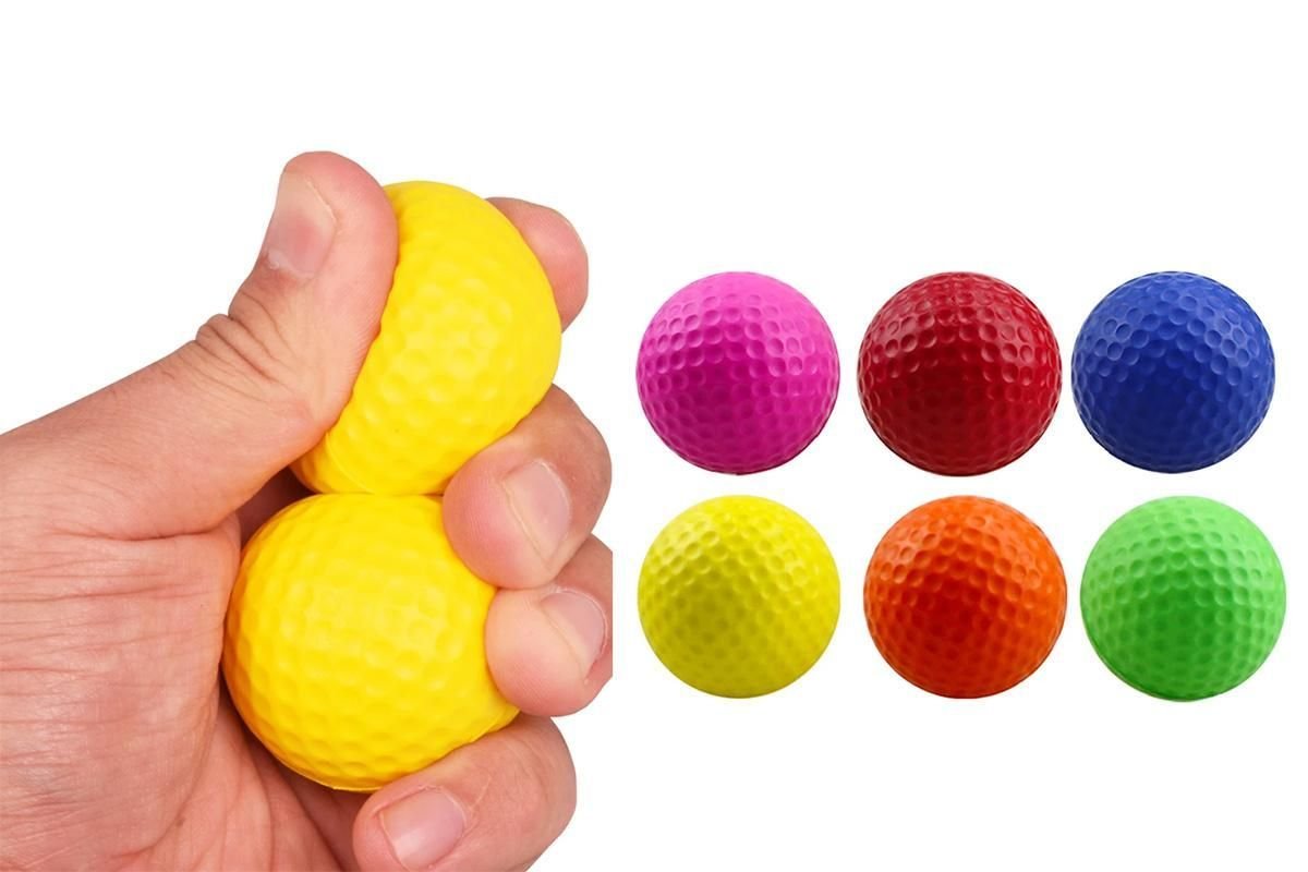 PU Sponge Ball 24Pcs Golf Practice Foam Balls Indoor Outdoor Training Ball 2 PU Sponge Ball 24Pcs Golf Practice Foam Balls Indoor Outdoor Training Ball - image 2
