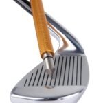 Golf Club Groove Cleaning Tool Wedge and Iron Groove Sharpener Golf Accessory – Gold