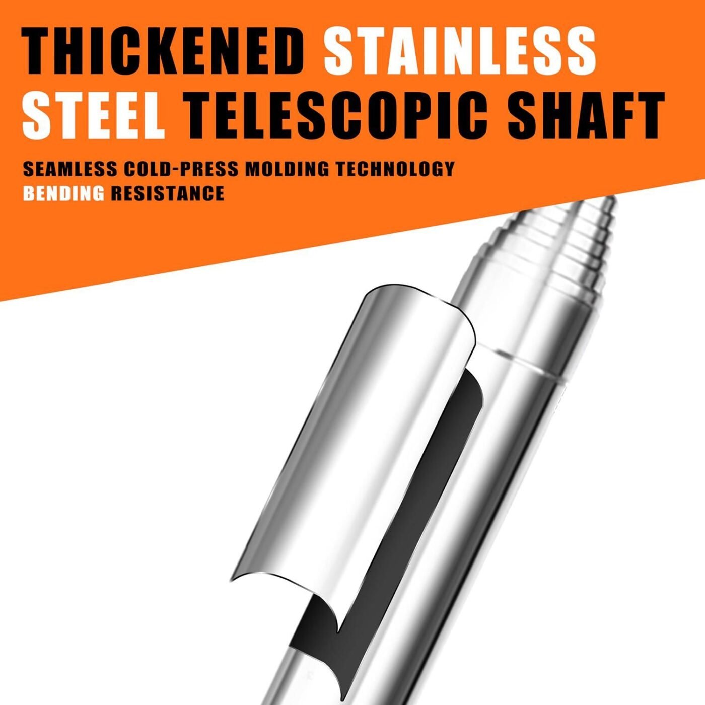 Hexagonal Aluminum Telescopic Golf Ball Retriever - 12FT 4 Hexagonal Aluminum Telescopic Golf Ball Retriever - 12FT - Image 4