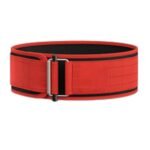 Weightlifting Belt Fitness Belt For Bodybuilding Powerlifting Cross Training -Red XL