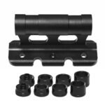 Bike Front Fork Quick Release Clamp, Car Roof Rack for SUV, Cycling Accessory (Black)
