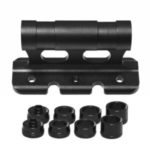 Bike Front Fork Quick Release Clamp, Car Roof Rack for SUV, Cycling Accessory (Black)
