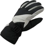 Men’s Adult Windproof Rainproof Anti-Slip Ski Gloves, Warm (Grey)